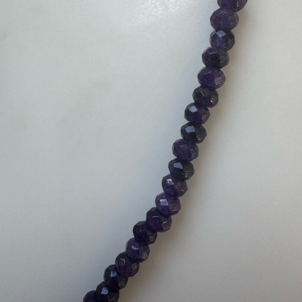NWOT Tuckernuck Amethyst Necklace - Picture 5 of 8